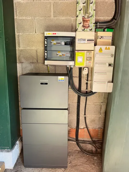 Batterie de stockage sunpower installé par Elit NRJ